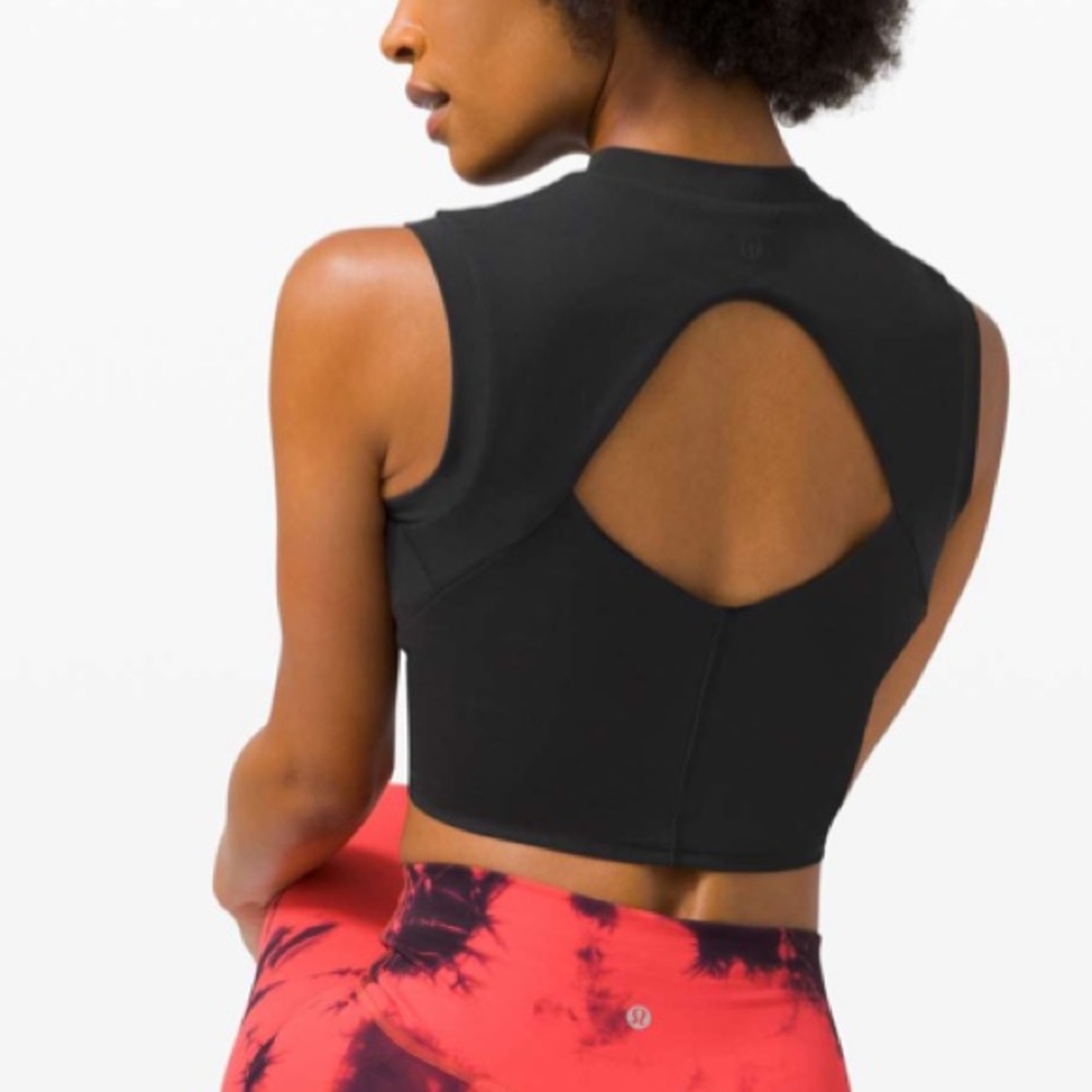 lululemon athletica Black Tank Top
